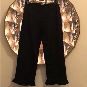 Reformation knit ruffle pants